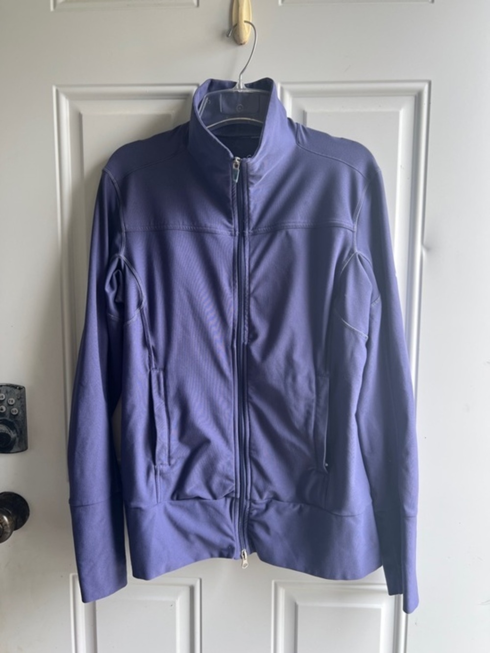 Nike Women's Purple Zip-Up Utility Jacket